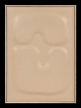 Elena, Painting, Framed poster, Poster, H70xW50xD3,8cm, Sand